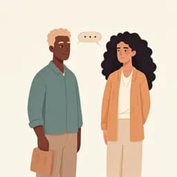 Sprechen (Speaking) illustration